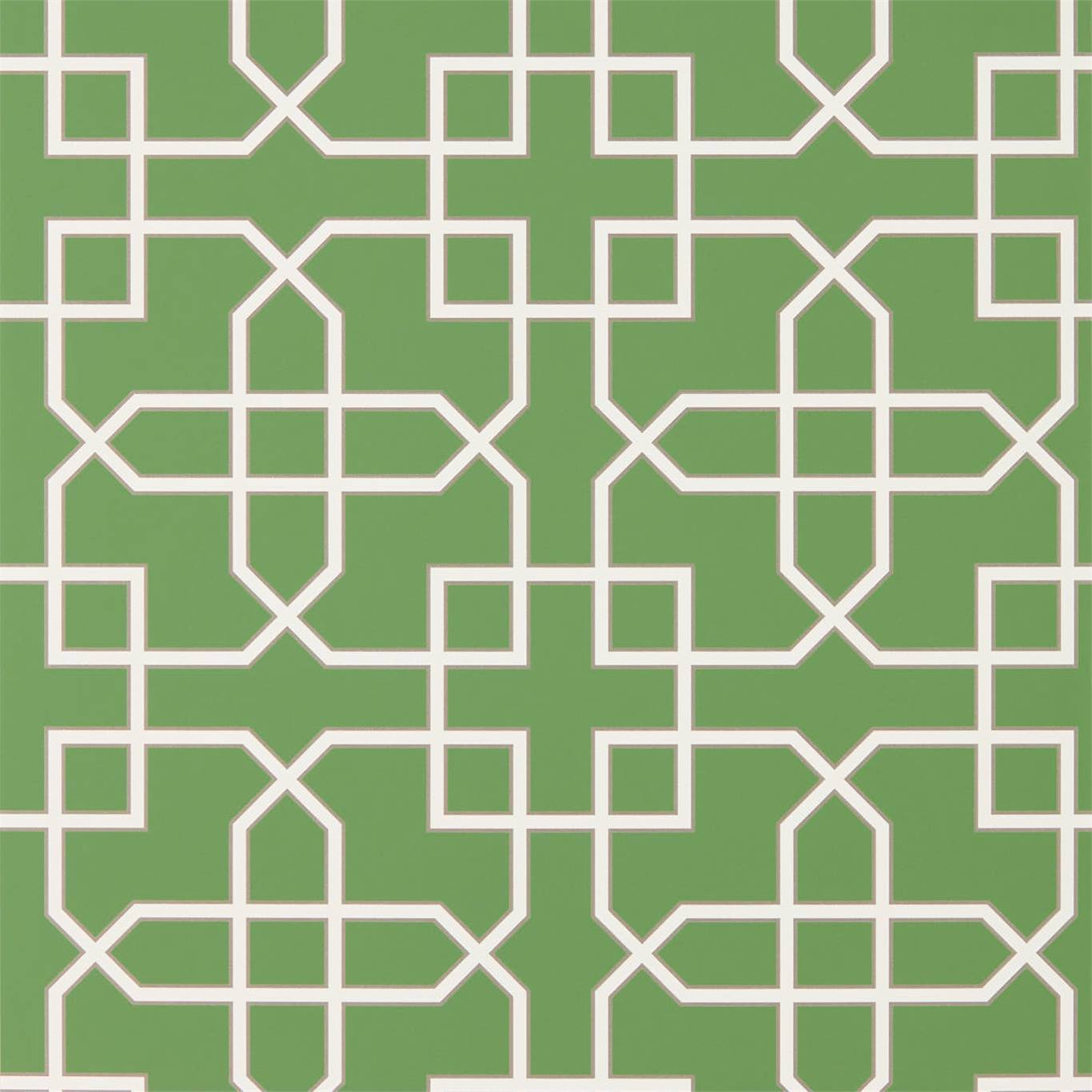 Hampton Trellis Botanical Green
